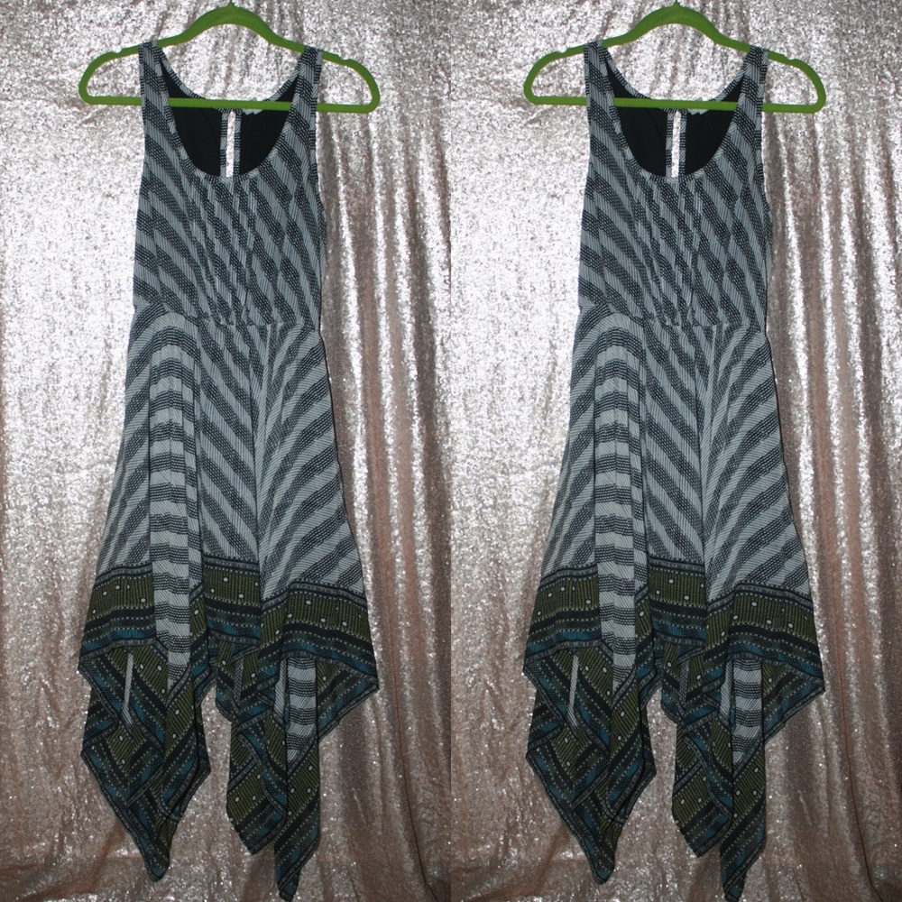 Urban Outfitters x Ecoté Asymmetrical Scarf Dress